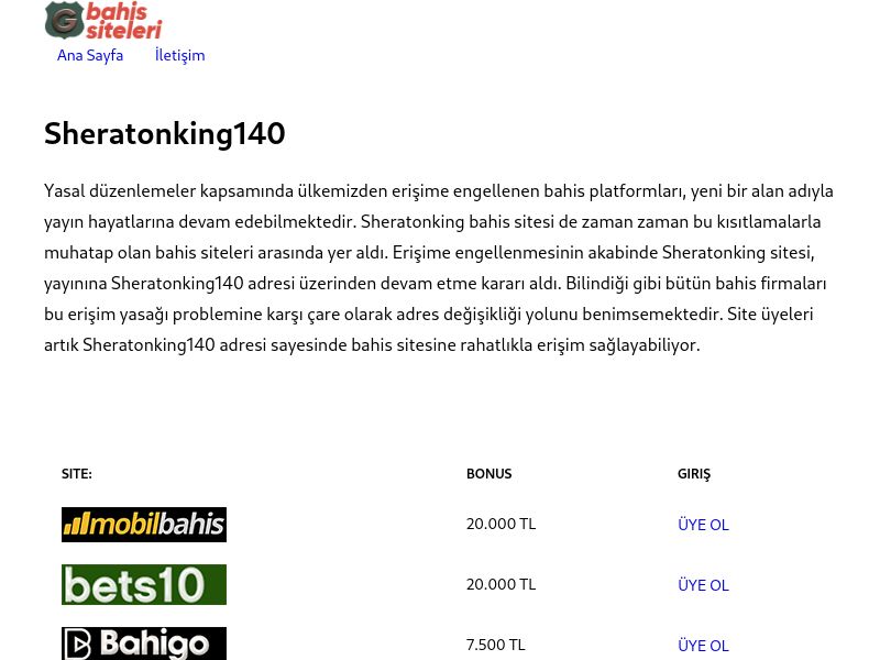 Sheratonking140 - Ekran Görüntüsü