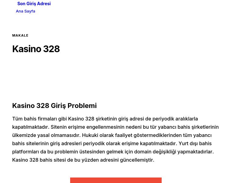 Kasino 328 - Son Giriş Adresi - Ekran Görüntüsü