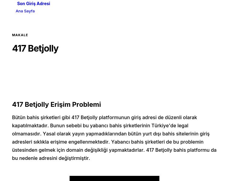 417 Betjolly - Son Giriş Adresi - Ekran Görüntüsü