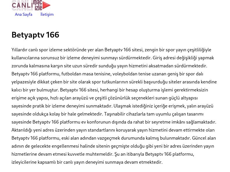 Betyaptv 166 - Ekran Görüntüsü