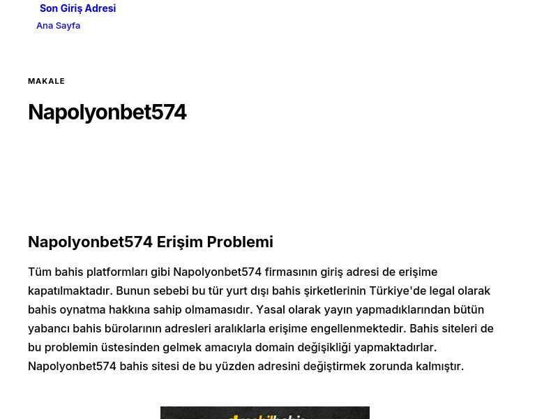 Napolyonbet574 - Son Giriş Adresi - Ekran Görüntüsü