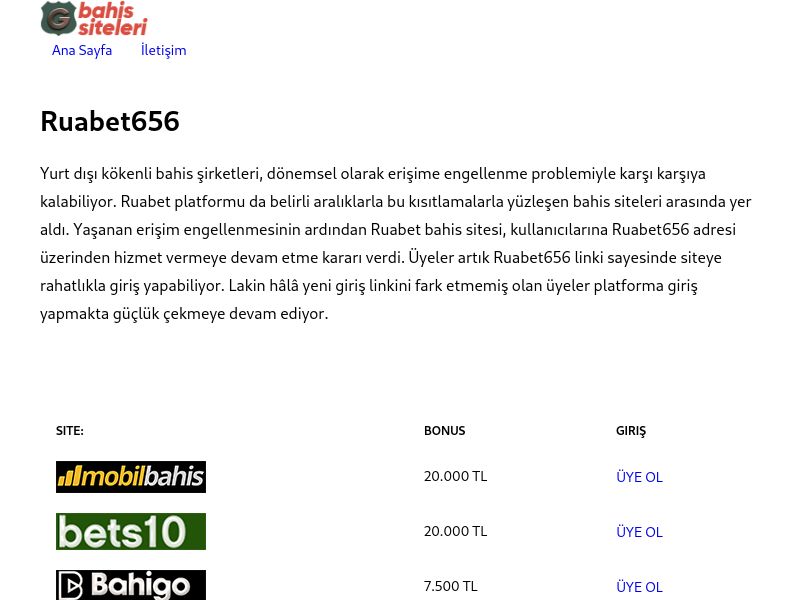 Ruabet656 - Ruabet - Ekran Görüntüsü