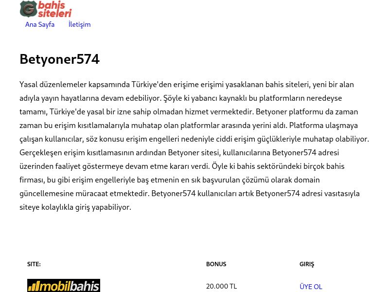 Betyoner574 - Ekran Görüntüsü